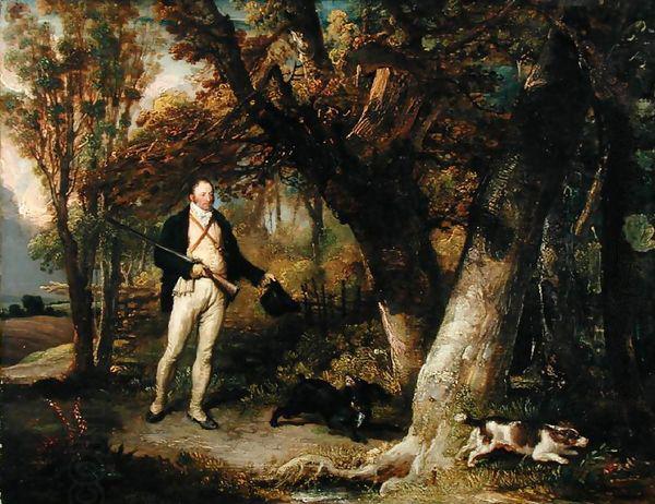 John ward of hull Shooting James Ward oil painting picture